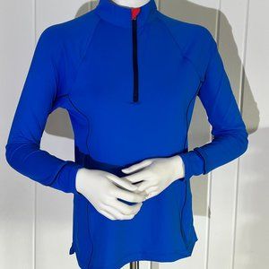 NWT Peter Millar Womenswear UPF 50+ Sun Protection 1/4 Zip Pullover